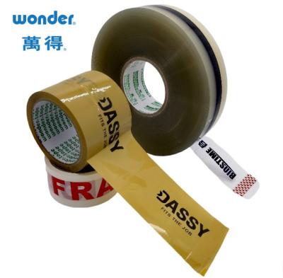 China Water-Based Acrylic Printed BOPP Tape for Premium Packaging Display for sale