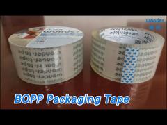 Water Based BOPP Packaging Tape Super Clear Low Noise Strong Adhesive