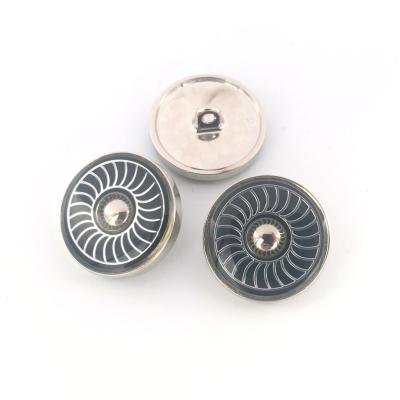 China 2021 Nickel Free New Metal Leg Customized Buttons Alloy Sewing Button For Shirts for sale