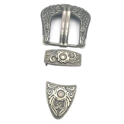 China Pin Buckles High Quality Cowboy Logo Custom Release Side Metal Belt Buckle for sale