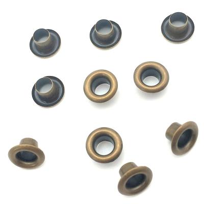 China Wholesale custom logo grommets nickel free metal hole metal eyelet garment supplies eyelets for clothing for sale