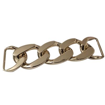 China Chains Fashion Gold Metal Chain Decorative Buckle for sale