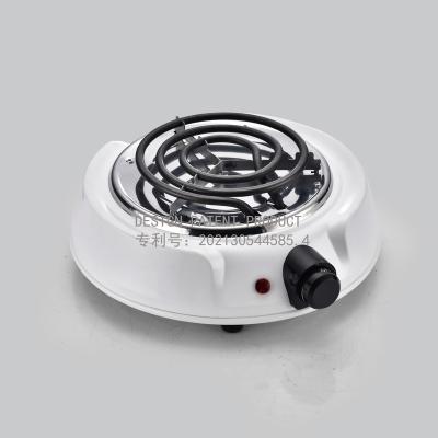 China New Design Household 2022 Patent Electric Single Burner Circular Shape Cooking Hot Plate Coil Stove OEM Coffee Milk Warmer Grill for sale