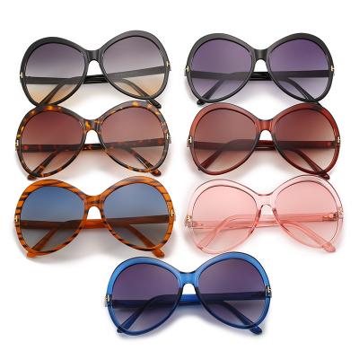 China Fashion sunglasses 2022 retro sunglasses men's and women's frame sunglasses new large super large round sunglasses for sale