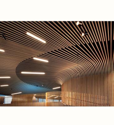 中国 Artistic Ceilings Pop Up Aluminum Extruded Ceiling Metal Tube Ceiling Designs 販売のため