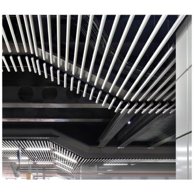 中国 Aluminum Extrusion Ceilings Artistic Partition Ceilings Tubular Ceiling Design 販売のため