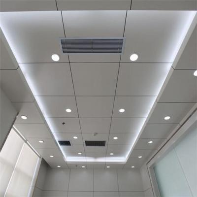 China Artistic Ceilings 600x600 Clip Acoustic Aluminum False Perforated Ceiling for sale