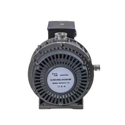 China GWSP600 Eco-friendly Chinese 10+ Patent Oil Free Air Scroll Vacuum Pump for sale