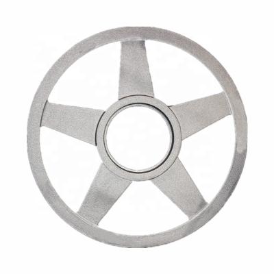 China Industry Quality Assurance Cast Iron V Groove Pulley Cast Accessories V Flat Belt Pulley For Machinery Cast Iron Foundry Pulley for sale