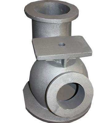 China Industry Excellent Quality Custom Machining Die Casting Investment Cast Iron Bend Valve for sale