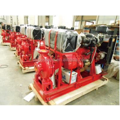 China FIRE Diesel Engine End Suction Fire System , Jockey Pump For Fire Fighting for sale