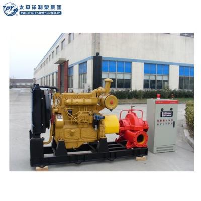 China FIRE UL Approved Diesel Engine Split Case Fire Fighting Pump for sale