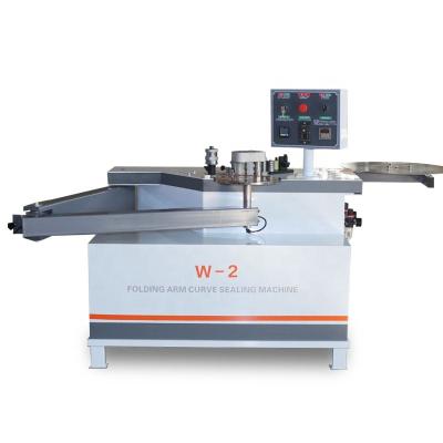 China melamine pvc edge band furniture edge banding machine wood durable and cheap W-1 curve and line edge banding mach for sale