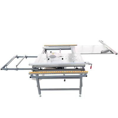 China Wood Based Panels Curve Edge Banding Machine Wood Cutting Machine Sliding Table Saw for sale