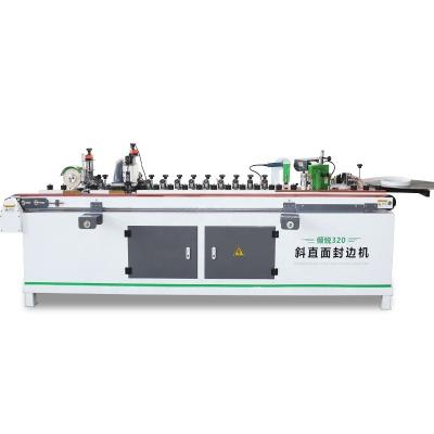 China Woodworking Portable Edge Banding Machine 380v/50hz/3 Phase Trimming Machine Semi Automatic for sale