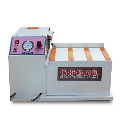 中国 edge binding machine with corner rounding edg manual bander corner trimming chamfering machine 販売のため