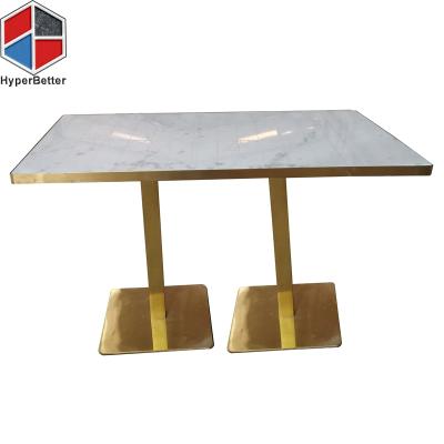 China 120cm (Height) New Household Adjustable Marble Rectangular Dining Table for sale