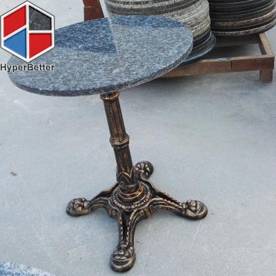 China Good Quality Traditional Blue Pearl Granite Table Top For Bar And Cafe for sale