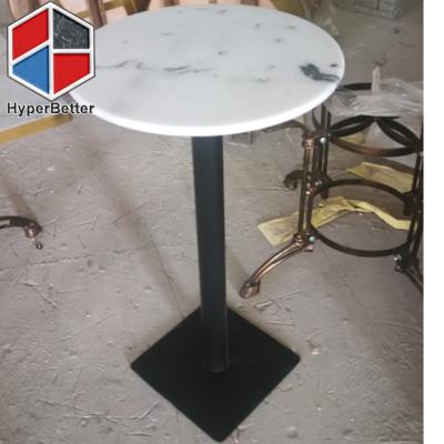 China Modern 112cm height marble bar table for hotel and bar for sale