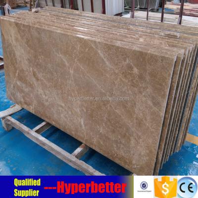 China Light Emperador Marble Kitchen Prefab Countertops With Ogee Edge Finished for sale