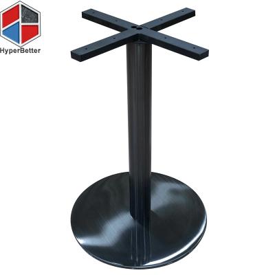 China Traditional Wholesale Black Stainless Steel Metal Coffee Table Legs for sale