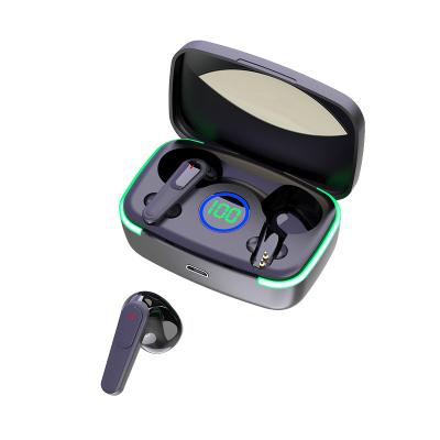 China In-ear Tws 5.0 Radio Bluetooth Earphone High Fidelity Stereo Headset Led Display Wireless Game Earbuds for sale