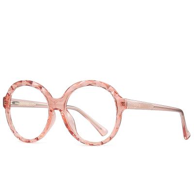 China Latest Designer Optical Frames PF2010 2021 Retro Myopia Tortoiseshell Glass Eyeglass Frames Round Glass Acetate Frames for sale