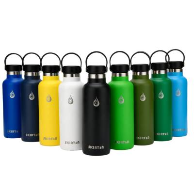 China Wholesale Business SKIRTON Airtight Seal Insulated Water Bottle Stainless Steel Dishwasher Safe Custom Logo for sale