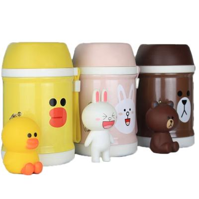 China Custom business 500ml food flask for kids stainless steel vacuum double wall eco-friendly food flask for sale