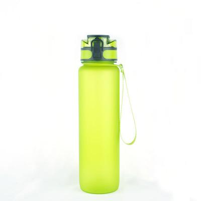 China 2021 new design bulk water bottle 1000ml food grade plastic water bottle viable tritan plastic bottle water for sale