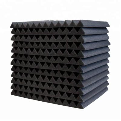 China Hotel BONNO audio studio foam black acoustic foam wedge tiles for sale