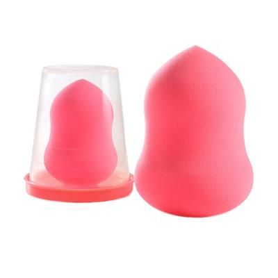 China Ficial Sponge BONNO Beauty Sponge Beauty Egg Sponge Egg Gourd Shaped Wet and Dry Egg Makeup for sale