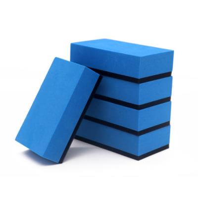 China High Quality Easy To Use Automobile Double Side Car BONNO Applicator Sponge Pad Car Wash Detailing Foam for sale