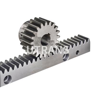 China Garment Stores Manufacturer Price Customized Precision Metal Cnc Straight Gear Rack for sale