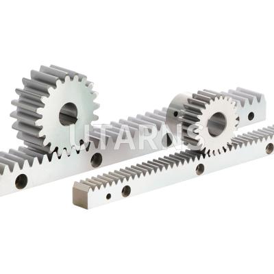 China Industry Machinery China OEM Customized High Precision Rack And Sprockets For CNC Router Metal Spur M1 Gear Wheel And Rack Sprocket for sale