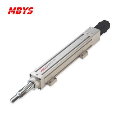 China Integrated Linear Bearings Ball Screw Actuator DG80 High Payload Linear Robots High Accuracy  Ball Screw Type Industrial Robots Servo Electric Cylinder for sale