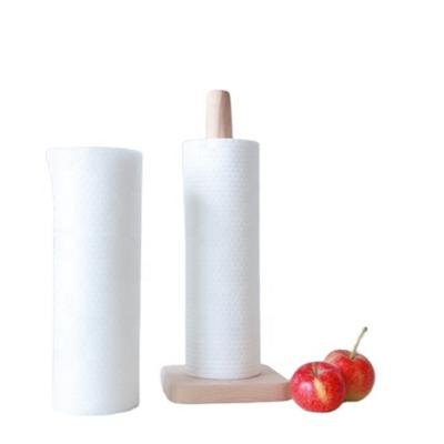 China Wood Pulp Kitchen Outdoor Cleaning White Colorful Soft Eco - Friendly Cheap Cleaning Roll for sale