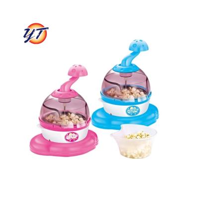 China Funny DIY Kids Electric DIY Popcorn Machine Pretend Play Toy Fun Operation Kitchen Set Tasty Cooking Practical Toy For Kid for sale