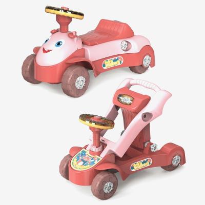 China Walking Mode and Gliding Mode 2 in 1 Sliding Mode Baby Walker Ride on Car Push Learning Electric Ride Walkers for Babies for sale