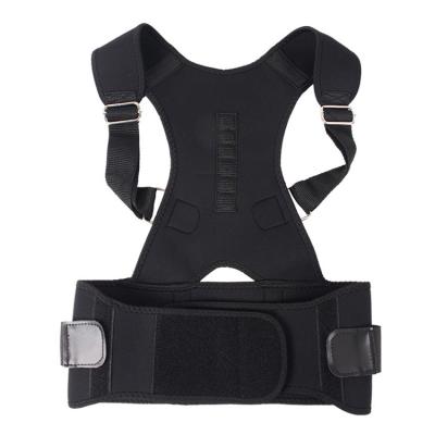 China Best Posture Corrector Double Shoulder Brace Effective Elastic Comfortable Adjustable Back Brace for Men and Women for sale