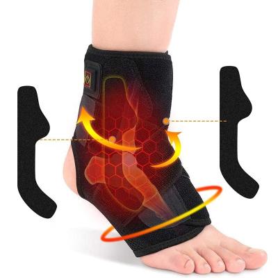 China USB Elastic Electric Heated Tendon Ankle Protector For Men And Women Sports Sprains Keep Warm for sale