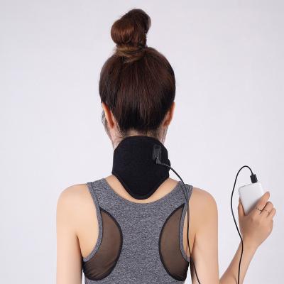 China Heating Sports Neck Protector To Keep Warm And Cold Fixed Traction Warm Compress Breathable Heating Neck Guard for sale