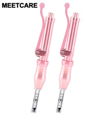 China Wrinkle Remover Hyaluronic Injection Pen Mesotherapy Pen Pink Hyaluronic Ampoule Lip Injector For Anti Wrinkle Lip Beauty Lifting Machine for sale