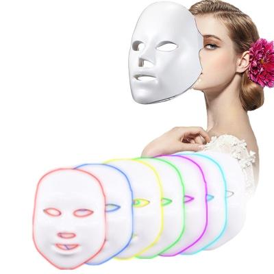 China Pigment Removal 7 Colors Therapy Anti Photon Facial Skin Rejuvenation Anti Photon Beauty Instrument LED Light Face Mask for sale