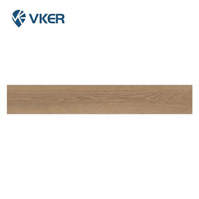 China Europe Color 200x1200mm Classic Faux Brown Wood Grain Plank Wall And Floor Ceramic Tile for sale