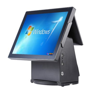 China Aluminum-magnesium alloy restaurant 15 inch Win7 Win10 all-in-one pos system / EPOS / touch screen pos terminal for sale