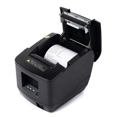 China Black thermal receipt printer JJ-160 with 200mm/sec speed 80mm thermal receipt printer with automatic cutter factory wholesale price for sale