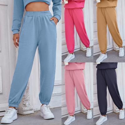 China Autumn Winter Casual Sports Loose Anti-wrinkle thick pants for women 2021 women's pants and trousers women's pants for sale