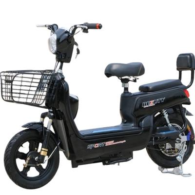 中国 Factory price 350w 48v lithium battery aluminum scooter electric bike for family 販売のため