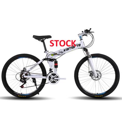 China 2020 factory price folding mountain bike steel mtb bicycle for men/china fold/26 inch mountain bike steel inclined mountain bike zu verkaufen